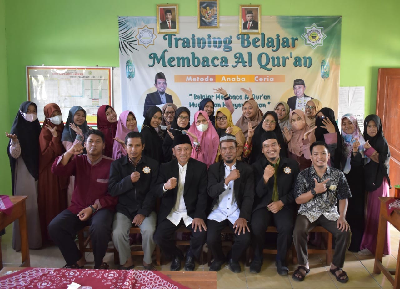 Training membaca Al Qur'an metode Anaba